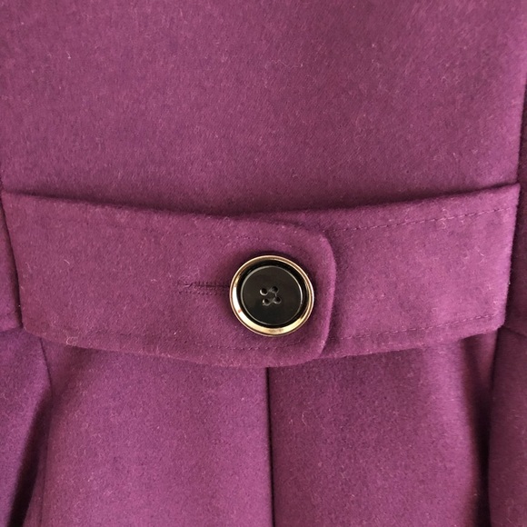 NEW Purple Pea Coat - Picture 5 of 5